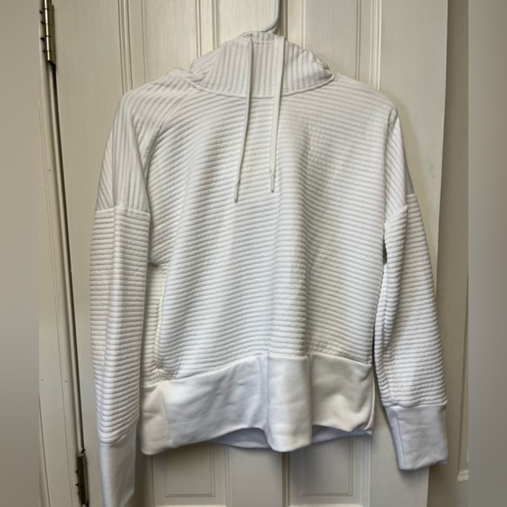 Nike Women's Dri-Fit Training Hoodie | Small | White Pullover | Comfortable